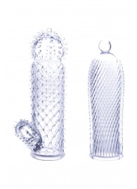 Набор из 2 прозрачных насадок на член Seductive Tickler Sleeves - NMC - в Бердске купить с доставкой