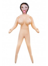 Телесная надувная секс-кукла с пышным бюстом - NMC - в Бердске купить с доставкой