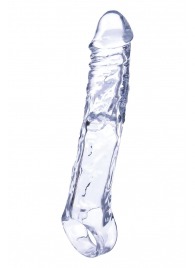 Прозрачная насадка-удлинитель Length Enhancer с подхватом - 22,3 см. - NMC - в Бердске купить с доставкой