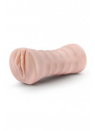 Телесный мастурбатор-вагина Ayumi с вибрацией - Blush Novelties - в Бердске купить с доставкой