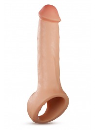 Телесная насадка-удлинитель Thrive 8.75 Inch Realistic Penis Extender Sleeve - 22,2 см. - Blush Novelties - в Бердске купить с доставкой