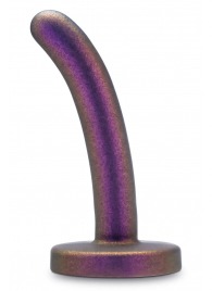 Фиолетовая насадка с гладкой поверхностью Surrender 4.75 Inch Beginner Pegging Dildo - 12 см. - Blush Novelties - купить с доставкой в Бердске