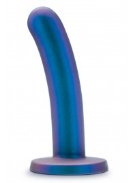 Синяя насадка с гладкой поверхностью Surrender 5.75 Inch Intermediate Pegging Dildo - 14,6 см. - Blush Novelties - купить с доставкой в Бердске