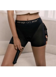 Трусики-шорты для фиксации насадок Strap-on-me Harness Lingerie Halo - size M - Strap-on-me - купить с доставкой в Бердске