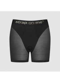 Трусики-шорты для фиксации насадок Strap-on-me Harness Lingerie Halo - size XL - Strap-on-me - купить с доставкой в Бердске