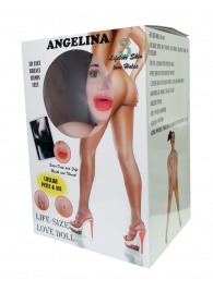 Надувная секс-кукла Angelina 3D - Boys of Toys - в Бердске купить с доставкой
