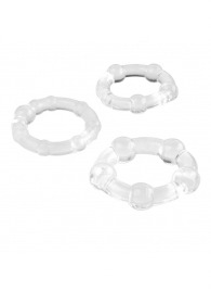 Набор из 3 эрекционных прозрачных колец - Boys of Toys - в Бердске купить с доставкой