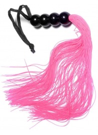 Розовая силиконовая плеть - 35,5 см. - Boys of Toys - купить с доставкой в Бердске