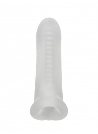 Белый фаллоудлинитель Striker - 13,5 см. - Lola Games - в Бердске купить с доставкой