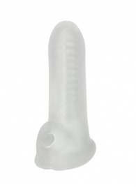 Белый фаллоудлинитель Striker - 13,5 см. - Lola Games - в Бердске купить с доставкой