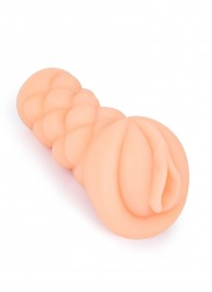 Телесный мастурбатор-вагина с вибропулей и эрекционными кольцами в комплекте - Sexy Girl - в Бердске купить с доставкой