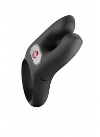 Черное эрекционное виброкольцо Nos - Fun Factory - в Бердске купить с доставкой