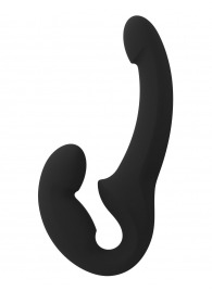 Черный безремневой страпон Share Lite - Fun Factory - купить с доставкой в Бердске