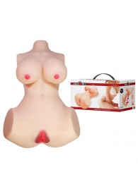 Мастурбатор-торс Aveline с 2 любовными тоннелями - Baile - в Бердске купить с доставкой