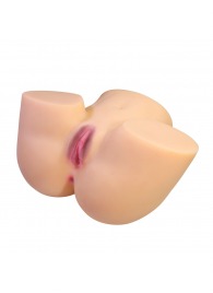 Телесный мастурбатор Liora с 2 любовными тоннелями - Baile - в Бердске купить с доставкой