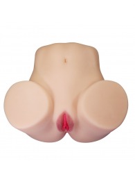 Телесный мастурбатор Julia с 2 любовными каналами - Baile - в Бердске купить с доставкой