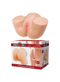 Телесный мастурбатор Olivia с 2 любовными отверстиями - Baile - в Бердске купить с доставкой