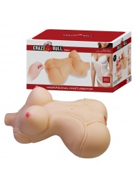 Телесный мастурбатор-торс Diana - Baile - в Бердске купить с доставкой