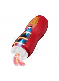 Интерактивный мастурбатор Solara с нагревом, вибрацией и поступательными движениями - Shots Media BV - в Бердске купить с доставкой