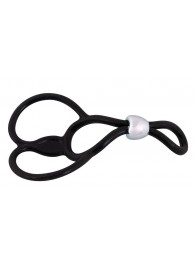 Лассо с подхватом мошонки Triple Ball-und Cockring - Orion - в Бердске купить с доставкой