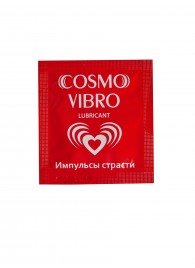 Пробник женского стимулирующего лубриканта на силиконовой основе Cosmo Vibro - 3 гр. - Биоритм - купить с доставкой в Бердске