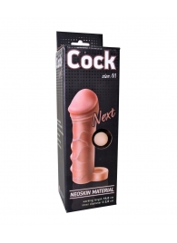 Фаллоудлинитель с кольцом COCK size M - 15 см. - LOVETOY (А-Полимер) - в Бердске купить с доставкой