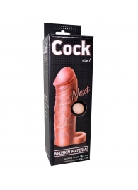 Фаллоудлинитель с кольцом COCK size L - 16,5 см. - LOVETOY (А-Полимер) - в Бердске купить с доставкой