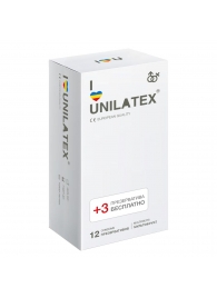 Разноцветные ароматизированные презервативы Unilatex Multifruit  - 12 шт. + 3 шт. в подарок - Unilatex - купить с доставкой в Бердске