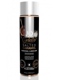 Лубрикант с ароматом солёной карамели JO GELATO SALTED CARAMEL - 120 мл. - System JO - купить с доставкой в Бердске