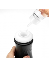 Мастурбатор с регулируемой плотностью обхвата Custom Strength CUP Twist Ripple - Tenga - в Бердске купить с доставкой