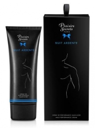 Возбуждающий крем для мужчин Nuit Ardente Creme Performante Plaisirs Secrets - 60 мл. - Plaisir Secret - купить с доставкой в Бердске