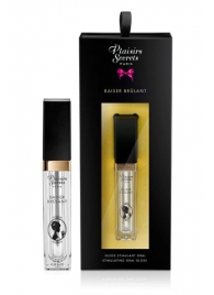 Стимулирующий блеск для губ Baiser Brulant Gloss Plaisirs Secrets - 7 мл. - Plaisir Secret - купить с доставкой в Бердске