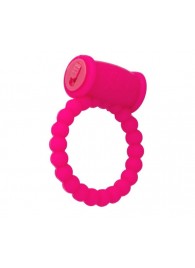 Розовое виброкольцо на пенис A-toys из силикона - A-toys - в Бердске купить с доставкой