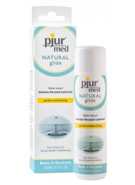 Нейтральный лубрикант на водной основе pjur MED Natural glide - 100 мл. - Pjur - купить с доставкой в Бердске