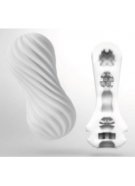 Мастурбатор FLEX Silky White с мягким рельефом - Tenga - в Бердске купить с доставкой
