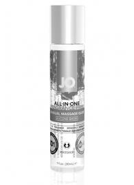 Массажный гель ALL-IN-ONE Massage Oil Sensual нейтральный - 30 мл. - System JO - купить с доставкой в Бердске