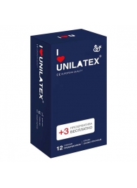 Ультрапрочные презервативы Unilatex Extra Strong - 12 шт. + 3 шт. в подарок - Unilatex - купить с доставкой в Бердске