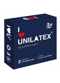 Ультрапрочные презервативы Unilatex Extra Strong - 3 шт. - Unilatex - купить с доставкой в Бердске