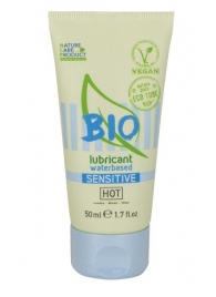 Органический лубрикант для чувствительной кожи Bio Sensitive - 50 мл. - HOT - купить с доставкой в Бердске