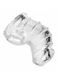 Насадка для ограничения эрекции Detained Soft Body Chastity Cage - XR Brands - купить с доставкой в Бердске