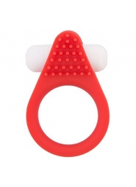 Красное эрекционное кольцо LIT-UP SILICONE STIMU RING 1 RED - Dream Toys - в Бердске купить с доставкой