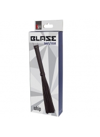 Чёрная плеть BLAZE WHIP BLACK - Dream Toys - купить с доставкой в Бердске