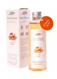 Эликсир Triple Pleasure  Французская карамель  - 130 гр. - JULEJU - купить с доставкой в Бердске