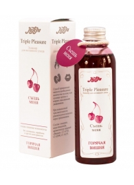 Эликсир Triple Pleasure  Горячая вишня  - 130 гр. - JULEJU - купить с доставкой в Бердске
