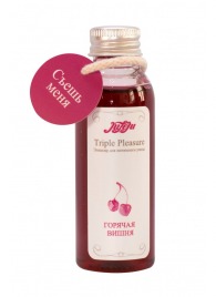 Эликсир Triple Pleasure  Горячая вишня  - 65 гр. - JULEJU - купить с доставкой в Бердске