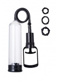 Вакуумная помпа A-toys с уплотнителем и эрекционными кольцами - A-toys - в Бердске купить с доставкой