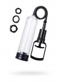 Вакуумная помпа A-toys с уплотнителем и эрекционными кольцами - A-toys - в Бердске купить с доставкой