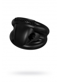 Чёрное эрекционное виброкольцо Strength - Bathmate - в Бердске купить с доставкой