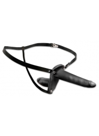 Женский страпон с вагинальной пробкой Double Penetrix Strap-on - 15 см. - Pipedream - купить с доставкой в Бердске