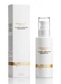 Массажный гель-смазка на силиконовой основе Allover Massage Gel - 100 мл. - YESforLOV - купить с доставкой в Бердске